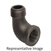 WOLVERINE BRASS® ProSeries 55181 90 deg Street Elbow, Elbow Fitting, 1/2 in Connection Size 1, Connection Type 1: FIP