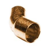 WOLVERINE BRASS® ProSeries 55391X Street Elbow, 3/4 in Connection Size 1, Connection Type 1: FTG, 45 deg Angle, Copper