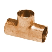 WOLVERINE BRASS® ProSeries 55407X Tee, 3/4 in Connection Size 1, Connection Type 1: C, Tee Fitting, Copper