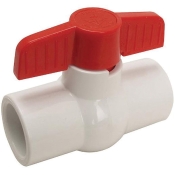 WOLVERINE BRASS® 55970 Ball Valve, Ball Valve, 1-1/2 in Nominal, 1-1/2 in Connection Size 1, Connection Type 1: Solvent