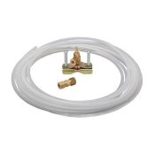 WOLVERINE BRASS® 56570NL Ice Maker Kit, 25 ft L, 1/4 in Connection Size 1, 1/4 in Connection Size 2