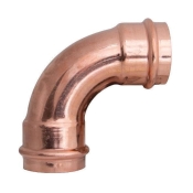 WOLVERINE BRASS® 99634 Press Elbow, 90 deg Elbow Fitting, 2 in Connection Size 1, Connection Type 1: Compression