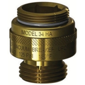 WOODFORD® 34HA-BR Vacuum Breaker, Brass Body, For Use With: Woodford Model 25, 65 and 67 Wall Faucets