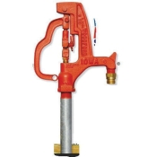 WOODFORD® Y34-2 Yard Hydrant, 3/4 in Inlet, FNPT Inlet, 3/4 in Outlet, Male Hose Threaded Outlet, 60-1/2 in L