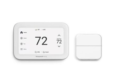 YTHX1200W5/U Thermostat 4H/2C 7DAY Programmable White With Indoor Air Sensor Elite Pro 1200