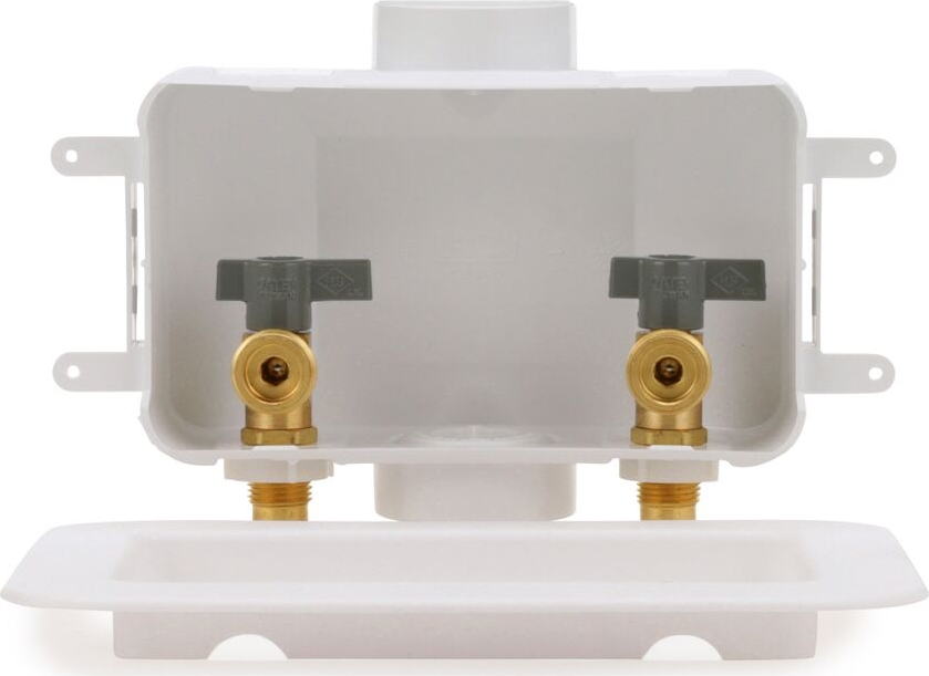 Oatey® 38104 Centro II Washing Machine Outlet Box - 1/4-Turn, PEX Crimp