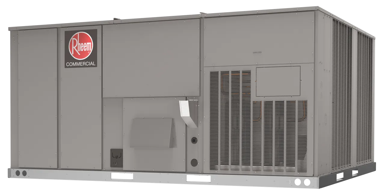 Rheem® RGEGYB180ACG32BBACA0A 15.0 Ton R-454B 172,000 BTU/h Cooling Packaged Gas & Electric Unit