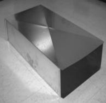 Barrington® 712564 710 Series 20 x 10 in Rectangular Duct - 5 ft L, Galvanized Steel