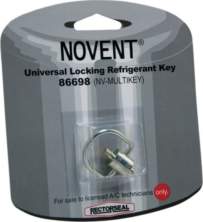 RectorSeal® 86698 Novent Locking Cap Key - 1 / Pk, For Novent Caps