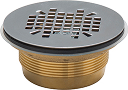 Sioux Chief 827-2B 827 Series Shower Drain - 2 in, No-Caulk Connection