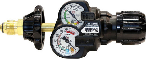 ESAB® 0781-3652 EDGE 2.0 Nitrogen Regulator - 200-800 PSI, CGA-580