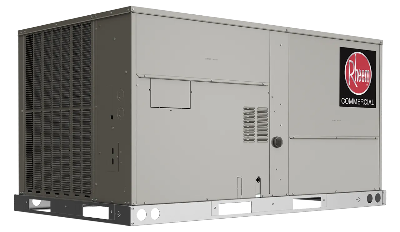 Rheem® RGECYB048ACT122CANB0 4.0 Ton R-454B 45,500 BTU/h Cooling Packaged Gas & Electric Unit