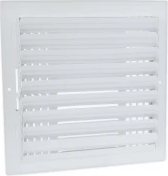 Selkirk® 02190808CW 190 Series 4-Way Register - 8 x 8 in, White, Stamped Face