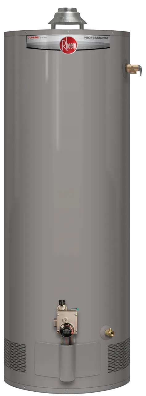 Rheem® PROG50-36P-RH60 Professional Classic 50 gal Gas Water Heater - 36,000 BTU/h, Low NOx, 58.38 in H