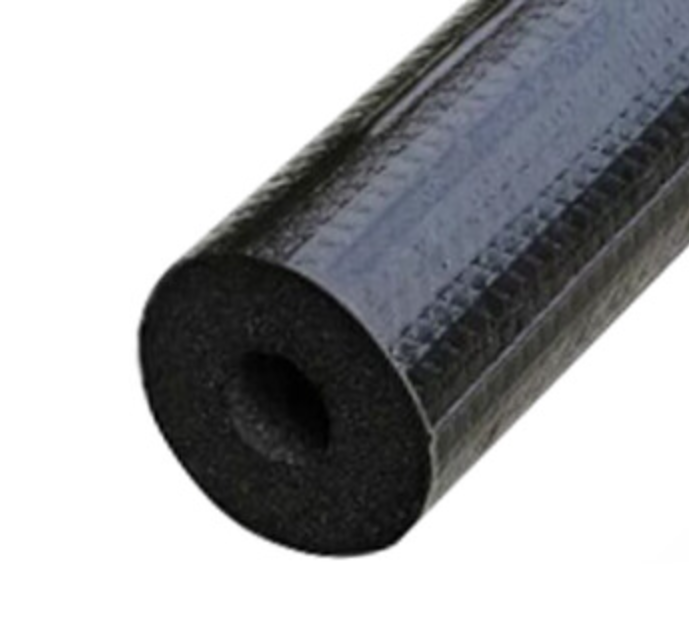 K-Flex Titan 6RSR048118 Pipe Insulation, 1/2 in Thick Wall, 1-1/8 in ID, 6 ft L, EPDM Elastomeric Foam