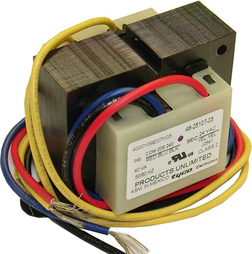 Rheem® 46-25107-03 ProTech 40 VA Transformer - 208/230V / 24V, 1.67 A, 50/60 Hz, For RKKA / RQLA / RQMA / RRKA-A / RRMA-A / RSMA
