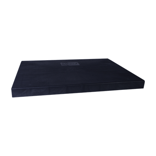DiversiTech® EP3648-3 EcoPad 3 x 48 x 36 in Equipment Pad - Polypropylene, 1,560 lbs Capacity, Black