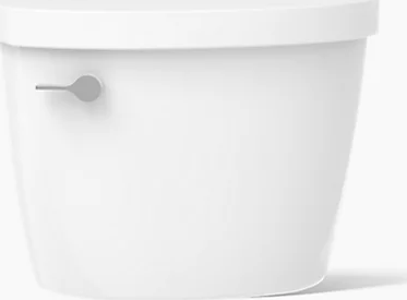Kohler® K-31615-0 Cimarron 1.28 GPF Toilet Tank - Left Hand Trip Lever, White