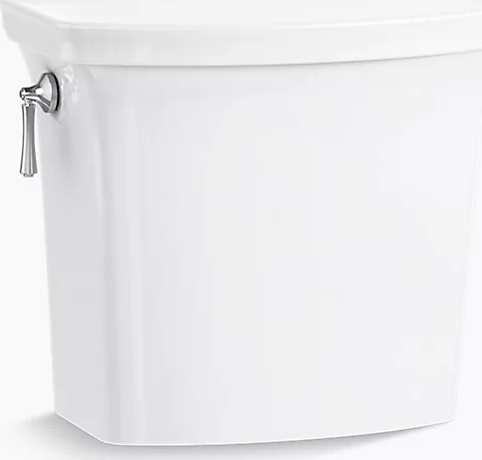 Kohler® K-4143-0 Corbelle 1.28 GPF Toilet Tank - Left Hand Trip Lever, White
