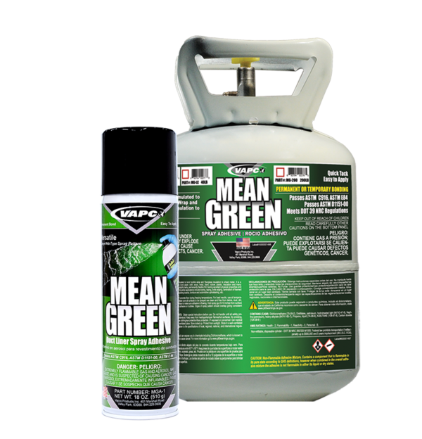 Rheem® MG-LC Mean Green 2.0 Spray Adhesive - Solvent-Based, 40 lbs