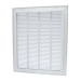 AirMate® 01151620CW Return Air Filter Grille, For Duct Size: 16 x 20 in, Rectangular Duct, Steel, Enamel, 22-5/8 in H