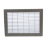AirMate® 01462412BR Floor Return Air Grille, For Duct Size: 24 x 12 in, Rectangular Duct, Steel, Enamel, 13-13/16 in H