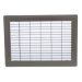 AirMate® 01462412BR Floor Return Air Grille, For Duct Size: 24 x 12 in, Rectangular Duct, Steel, Enamel, 13-13/16 in H
