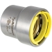 Apollo® PWR7482475 Cap, Cap Fitting, Connection Size 1: 1/2 in, Connection Type 1: Press, Steel