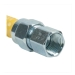 BrassCraft® ProCoat® CSSC11-24 Gas Connector, 3/4 in, MIP, 3/4 in, MIP, 24 in L, Stainless Steel Tubing, Steel Fitting