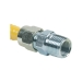 BrassCraft® ProCoat® CSSD44-18 Gas Connector, 1/2 in, MIP, 1/2 in, MIP, 18 in L, Stainless Steel Tubing, Steel Fitting
