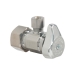 BrassCraft® G2CR09X C 1/4 Turn Angle Stop Valve, 1/2 in Inlet, Compression Inlet, 1/4 in Outlet, OD Compression Outlet