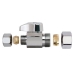 BrassCraft® G2CR14X C 1/4 Turn Angle Stop Valve, 1/2 in Inlet, Compression Inlet, 3/8 in Outlet, OD Compression Outlet