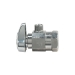 BrassCraft® G2R07X C 1/4 Turn Angle Stop Valve, 1/2 in Inlet, FIP Inlet, 1/4 in Outlet, OD Compression Outlet, 1.95 in D