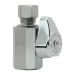 BrassCraft® G2R12X C 1/4 Turn Straight Stop Valve, 1/2 in Inlet, FIP Inlet, 3/8 in Outlet, OD Compression Outlet