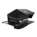 Builder's Best® 012634 Roof Vent, For Duct Size: 6 to 8 in, 7 in Height, 15.675 in Width, 16 in Depth, Steel