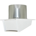 Builder's Best® 111804 Eave Vent Exhaust With 3 in Rigid Crimped Aluminum Tail, 5-3/4 in Width, 2-1/2 in Height, White