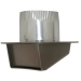 Builder's Best® 111805 Eave Vent Exhaust With 3 in Rigid Crimped Aluminum Tail, 5-3/4 in Width, 2-1/2 in Height, Brown