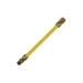 CAMBRIDGE™ C-GCY-121212MF-12 Gas Connector, 12 in Length, 1/2 in Connection Size 1, Connection Type 1: Male, 102000 Btu