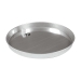 Camco 20800 Drain Pan With PVC Fitting (E/F), 20 in Dia, 2-1/4 in D, Aluminum, Use With: Gas or Electric Water Heater