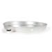 Camco 20830 Drain Pan With PVC Fitting (E/F), 24 in Dia, 2-1/4 in D, Aluminum, Use With: Gas or Electric Water Heater