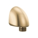 DELTA® 50560-CZ-PR Round Wall Elbow, Champagne Bronze/Lumicoat Polished Chrome, Use With: Hand Shower