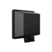 DELTA® 50570-BL Square Wall Elbow, Matte Black, Use With: Hand Shower