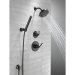 DELTA® 55085-BL Adjustable Hand Shower, 1.75 gpm Flow Rate, Wall Installation / Mounting, 1 Functions, Matte Black