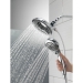 DELTA® 58569-25-PK 2-in-1 Shower, 2.5 gpm Flow Rate, 5 Functions, 6-13/16 in Face Diameter, Chrome-Plated