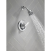 DELTA® BT13210 Shower Trim, Wall Installation / Mounting, Brass, Chrome, 1.75 gpm Flow Rate, 1 Handles, Lever Handle