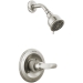 DELTA® BT13210-SS Shower Trim, Wall Installation / Mounting, Brass, Stainless Steel, 1.75 gpm Flow Rate, 1 Handles