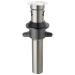 DELTA® RP101630PC Pop-Up Drain With Overflow, Metal, Chrome, 8-5/16 in H, 3-1/4 in W, 2-3/16 in OD, 1-1/4 in, Drain