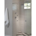 DELTA® RP52382 Raincan Showerhead, 2.5 gpm, 1/2 in, Wall Installation/Mounting, 1, Full Body, Chrome, Round, 8-3/4 in H