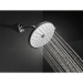 DELTA® RP52382 Raincan Showerhead, 2.5 gpm, 1/2 in, Wall Installation/Mounting, 1, Full Body, Chrome, Round, 8-3/4 in H