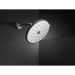 DELTA® RP52382 Raincan Showerhead, 2.5 gpm, 1/2 in, Wall Installation/Mounting, 1, Full Body, Chrome, Round, 8-3/4 in H